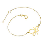 Bratara aur 14K cu fluturas DiAmanti PL0867BG14K-AS